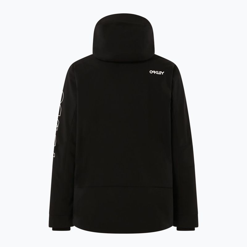 Geacă de snowboard pentru bărbați Oakley TNP TBT Insulated black/white logo 16