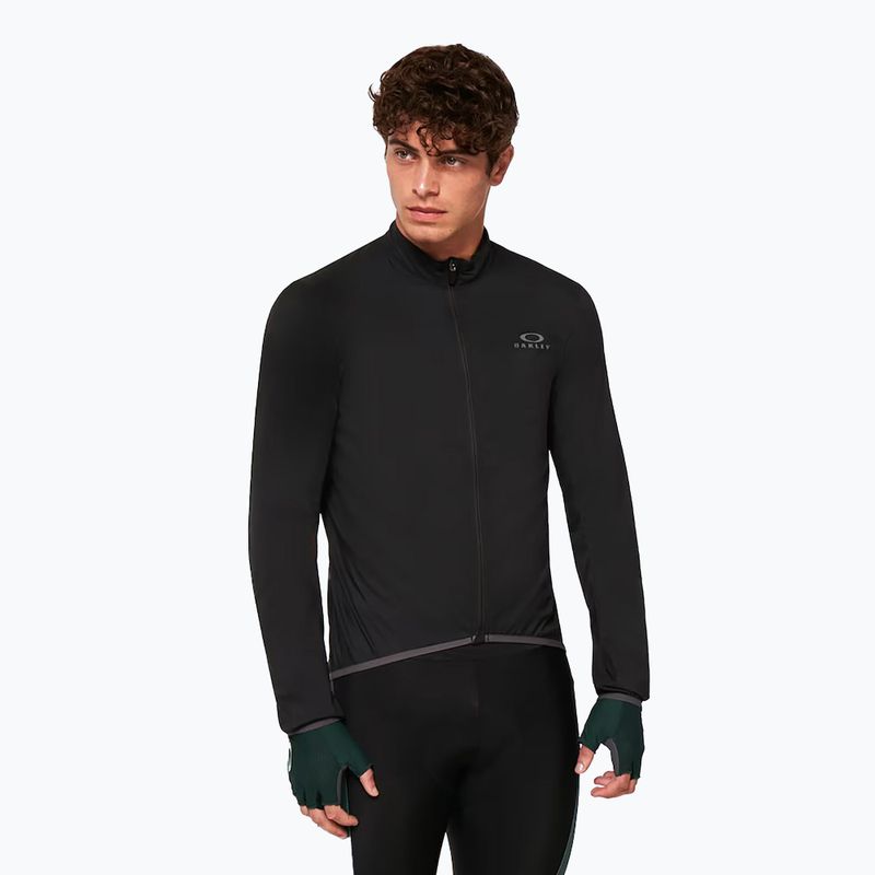 Oakley Endurance Pkbl Wind jachetă de ciclism pentru bărbați negru FOA404387