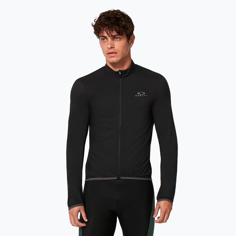 Oakley Endurance Pkbl Wind jachetă de ciclism pentru bărbați negru FOA404387 4