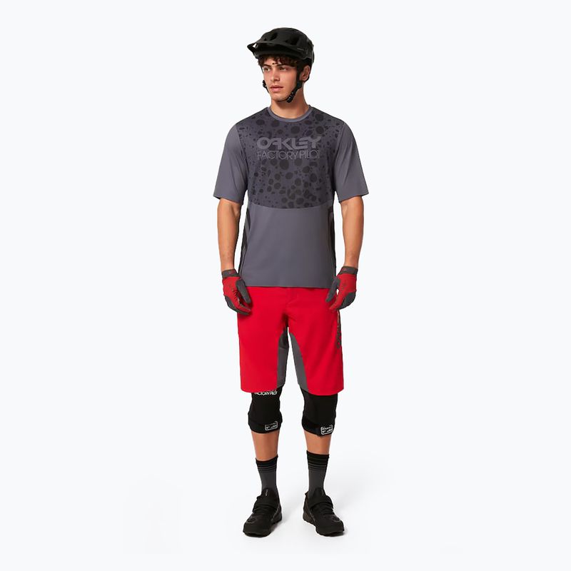 Tricou de ciclism pentru bărbați Oakley Maven Rc SS gri FOA404400 5