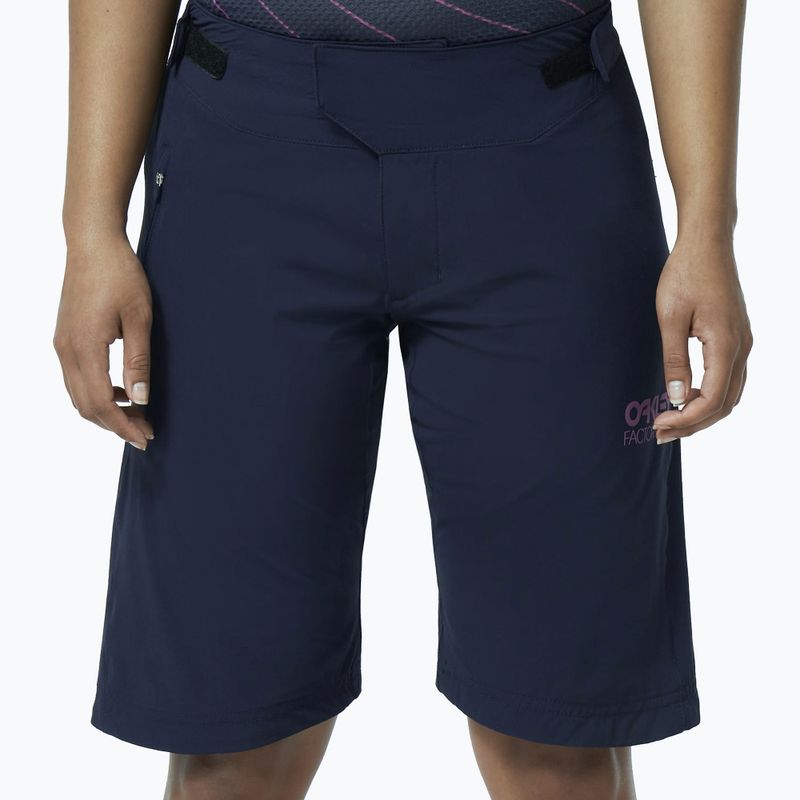 Pantaloni scurți de ciclism pentru femei Oakley Wmns Factory Pilot Rc negri FOA500394