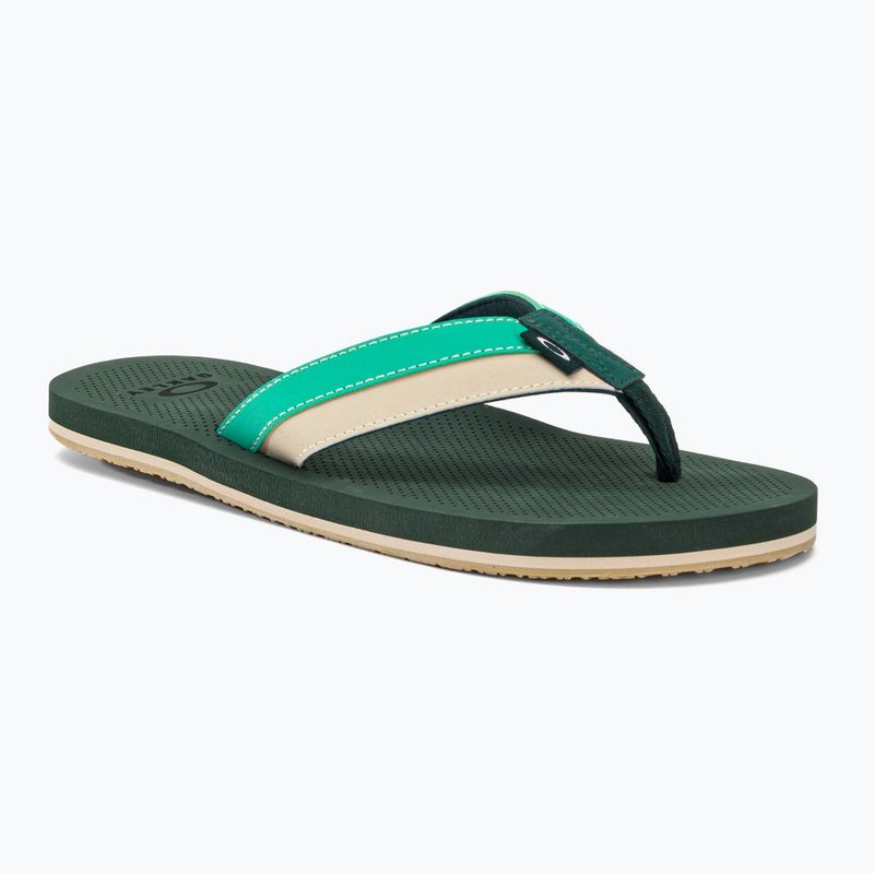 Papuci de baie Oakley Burke Flip Flop verde pentru bărbați FOF1004197BC flip flop-uri