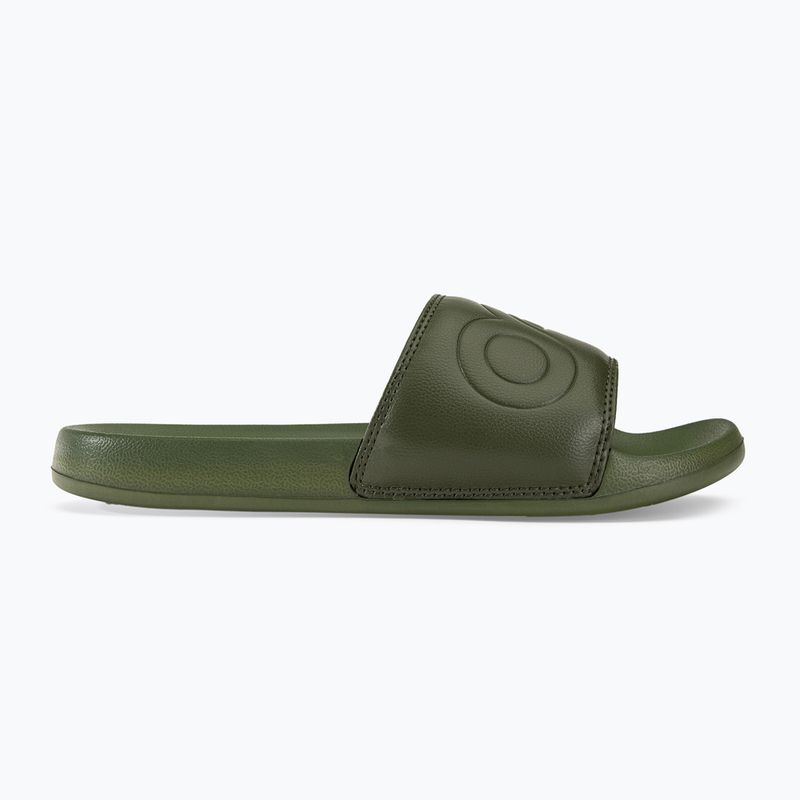 Papuci de baie Oakley College Flip Flop verde/negru FOF10042486L pentru bărbați 2