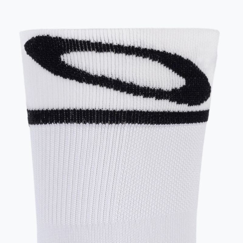 Șosete de ciclism Oakley Cadence albe FOS900855 4