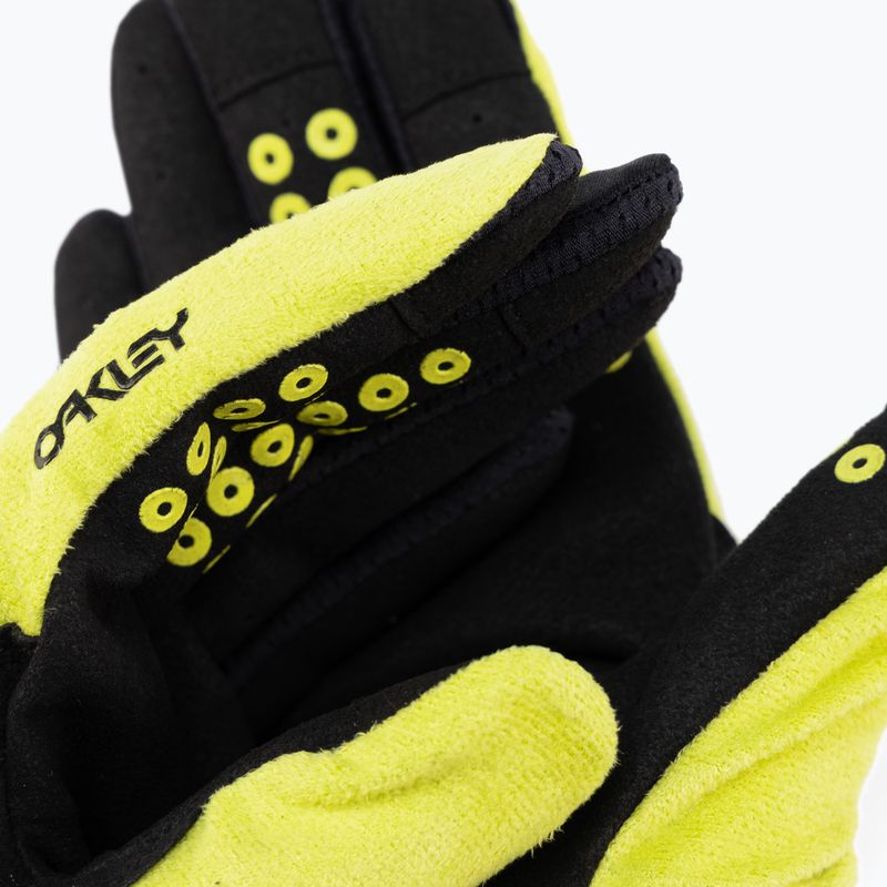 Mănuși de bicicletă Oakley Switchback Mtb negru-galbene FOS900879 4