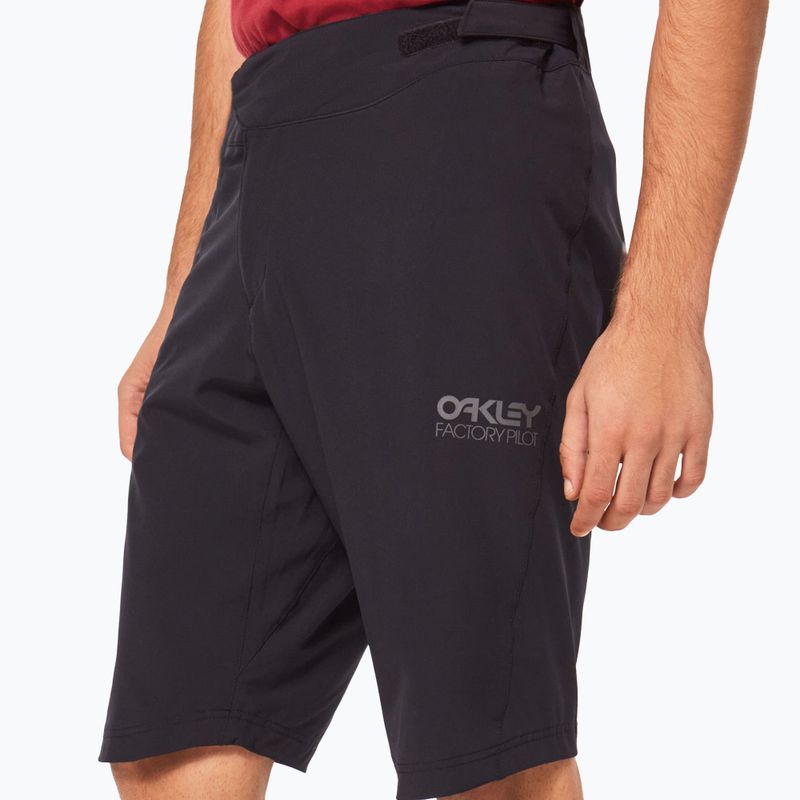 Pantaloni scurți de ciclism pentru bărbați Oakley Factory Pilot Lite I negri FOA405050 5