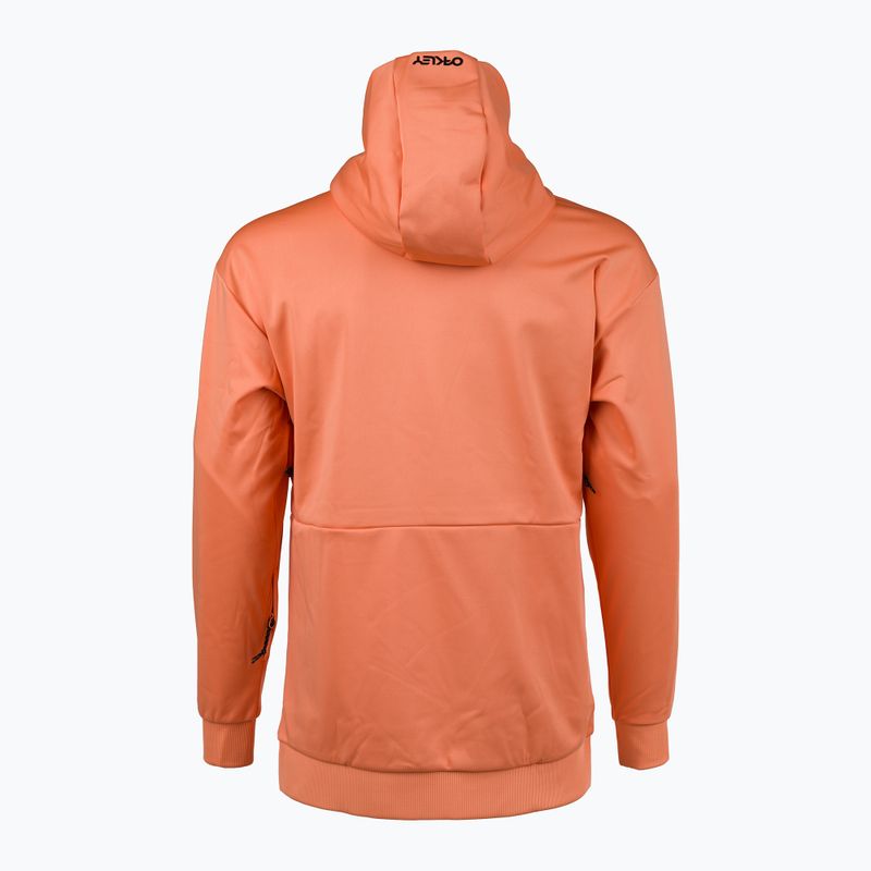 Hanorac cu glugă Oakley Park RC Softshell pentru bărbați, portocaliu moale 2