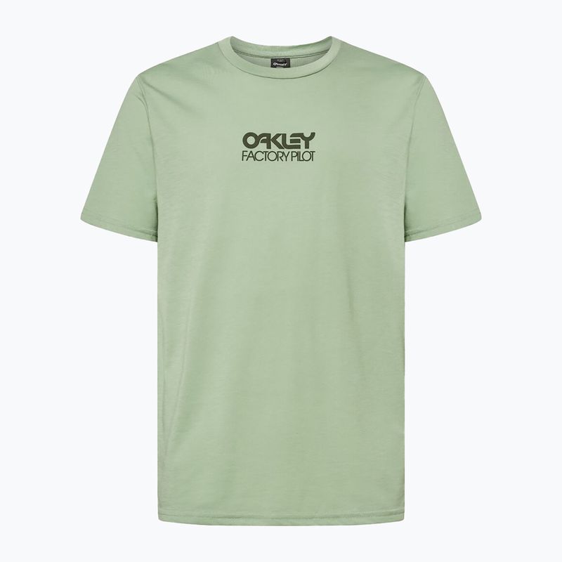 Bărbați Oakley Factory Pilot Ss Tee verde FOA404507 tricou de ciclism