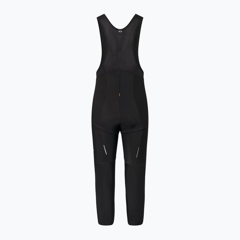 Pantaloni scurți de ciclism Oakley Clima Thermal Bib Tight pentru bărbați negru FOA404886 8