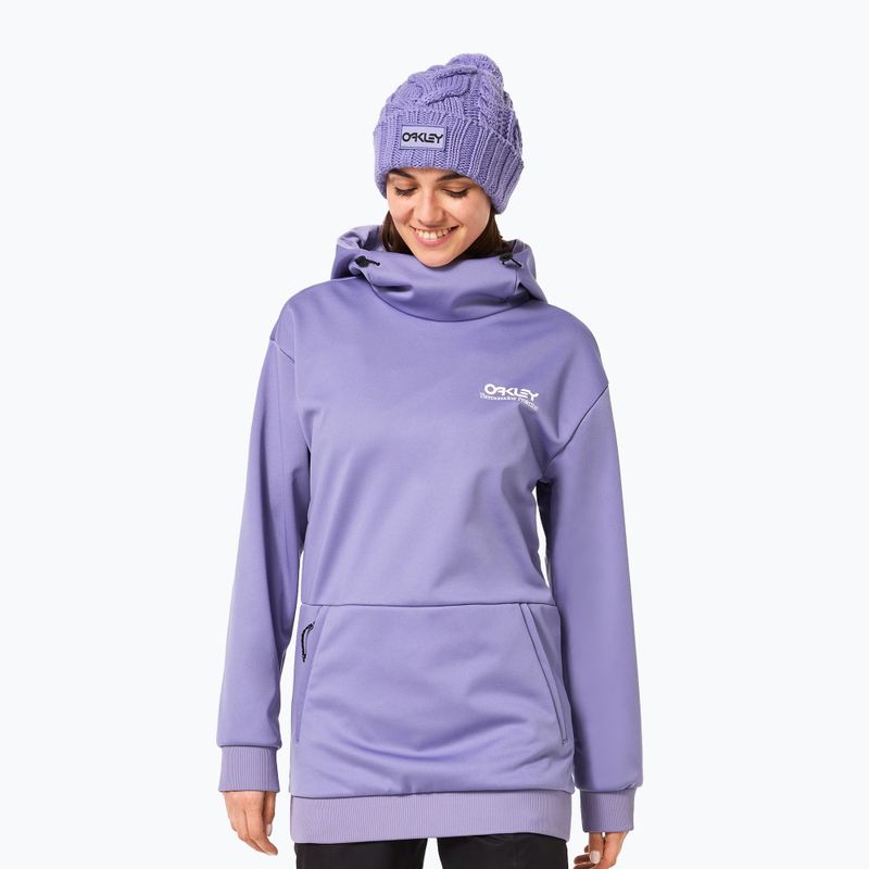 Hanorac cu glugă Oakley Park RC Softshell pentru femei, liliac nou 3