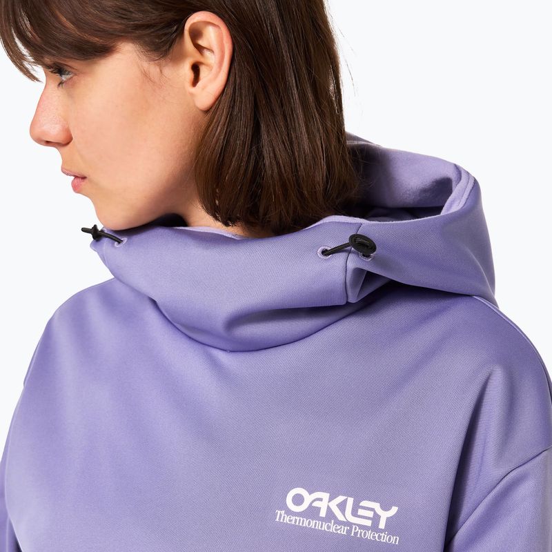 Hanorac cu glugă Oakley Park RC Softshell pentru femei, liliac nou 6