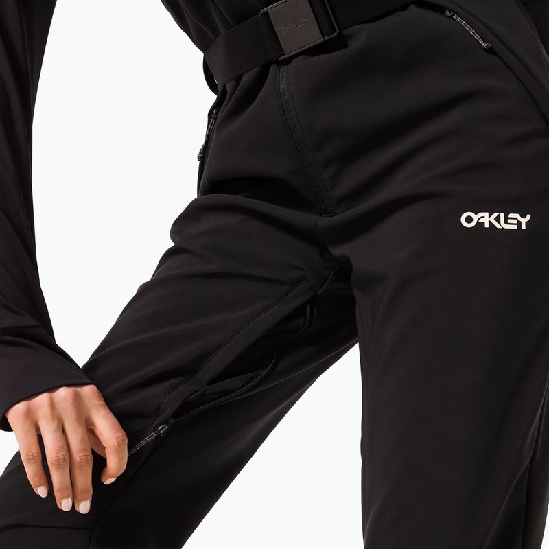 Pantaloni de snowboard pentru femei Oakley Tnp Harper Softshell Bib blackout 8