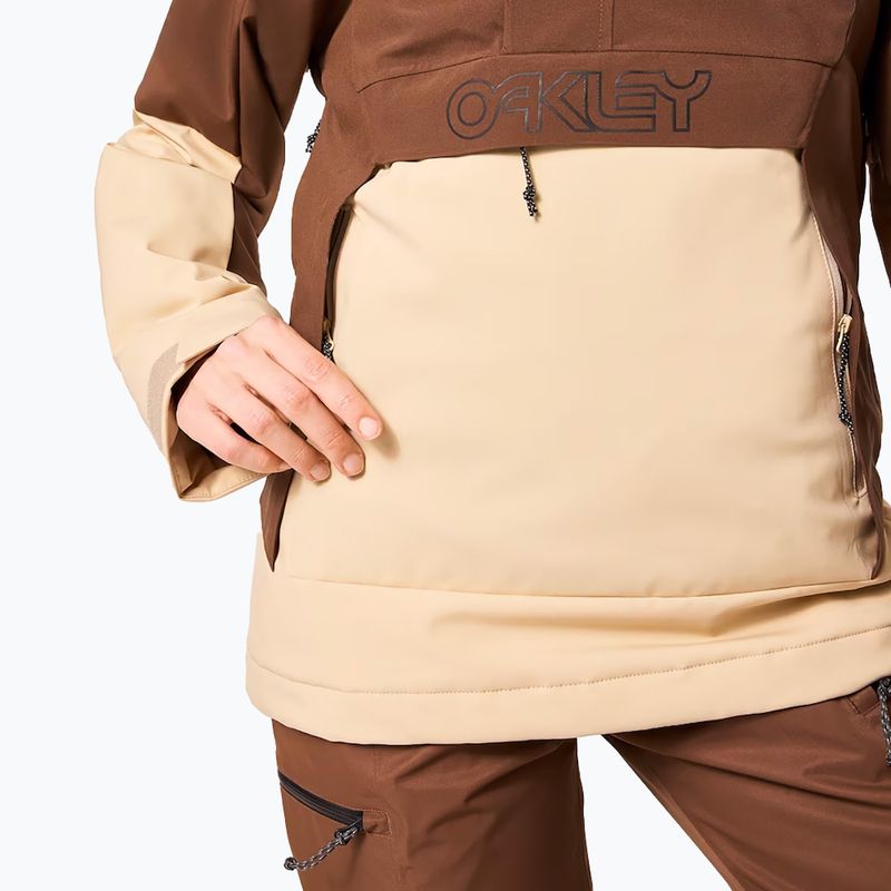 Geacă de snowboard pentru femei Oakley WMNS TNP TBT Isulated Anorak hummus/carafe 8