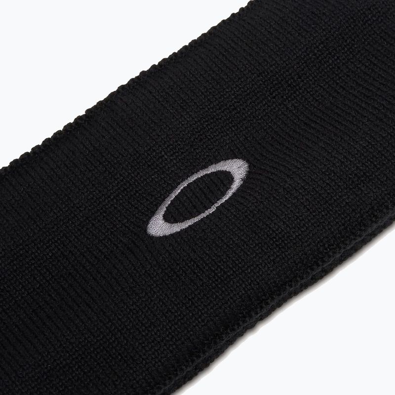 Bandană pentru cap Oakley Nordic Headband blackout 2