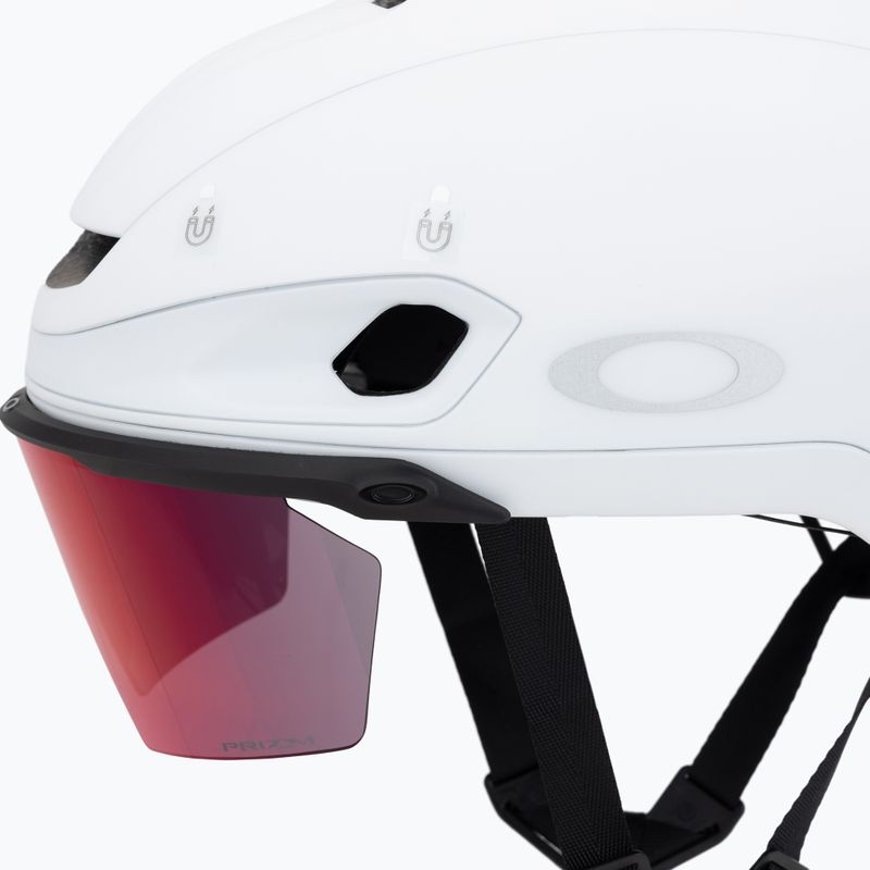 Cască de bicicletă Oakley Aro7 Road matte white/prizm road 7