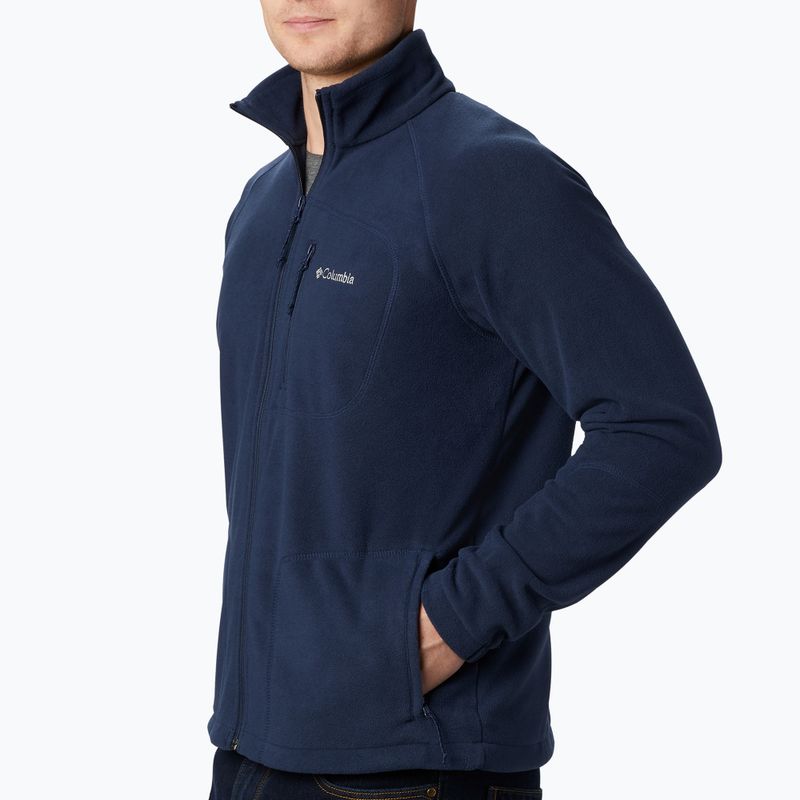 Columbia Fast Trek II bluză fleece pentru bărbați albastru marin 1420421 2