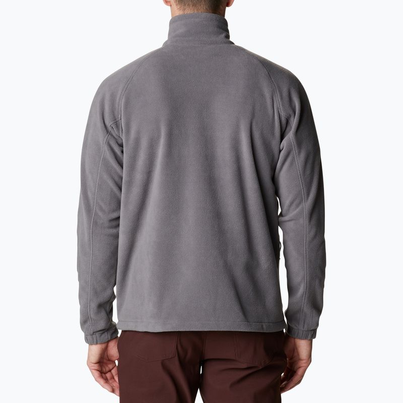 Columbia Fast Trek II tricou fleece gri pentru bărbați 1420421 2