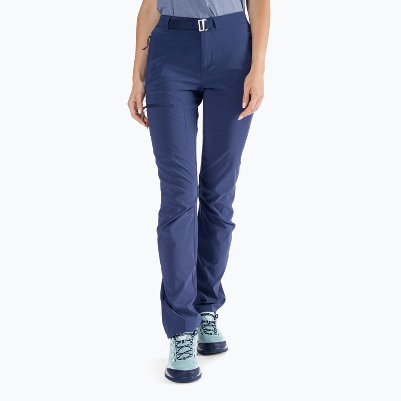 Pantaloni de trekking pentru femei Columbia Titan Pass 466 albastru marin 1886123