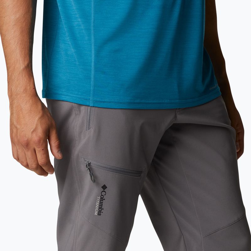 Pantaloni de trekking pentru bărbați Columbia Titan Pass gri 1886451023 6