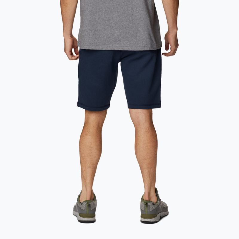 Pantaloni scurți de trekking pentru bărbați Columbia Logo Fleece bleumarin 1884601464 2