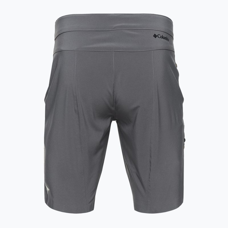 Pantaloni scurți de trekking pentru bărbați Columbia Titan Pass gri 1886441023 2