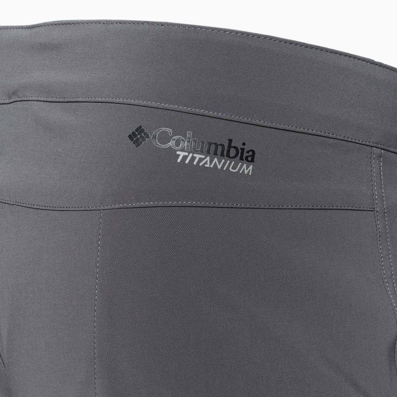 Pantaloni scurți de trekking pentru bărbați Columbia Titan Pass gri 1886441023 4