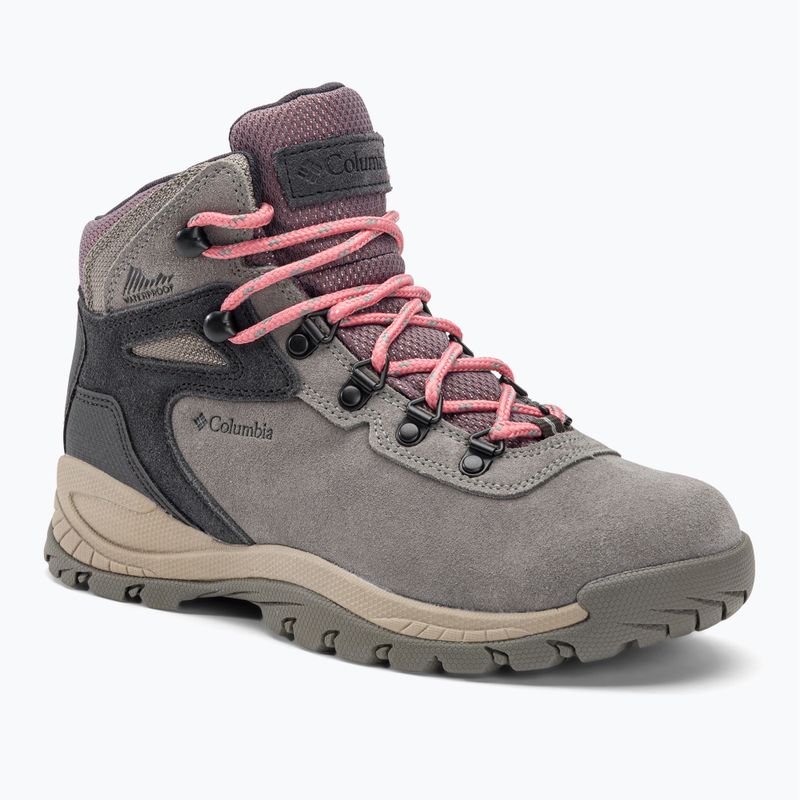 Columbia Newton Ridge Plus WP Amped stratus/canyon rose cizme de trekking pentru femei Amped stratus/canyon rose