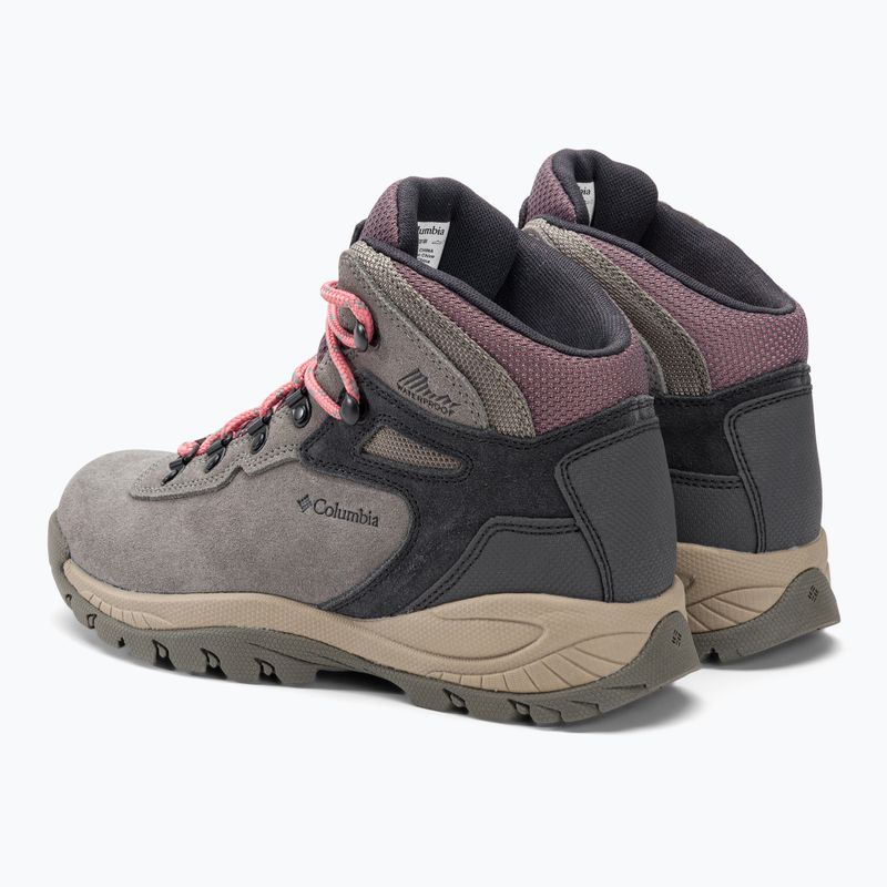 Columbia Newton Ridge Plus WP Amped stratus/canyon rose cizme de trekking pentru femei Amped stratus/canyon rose 3