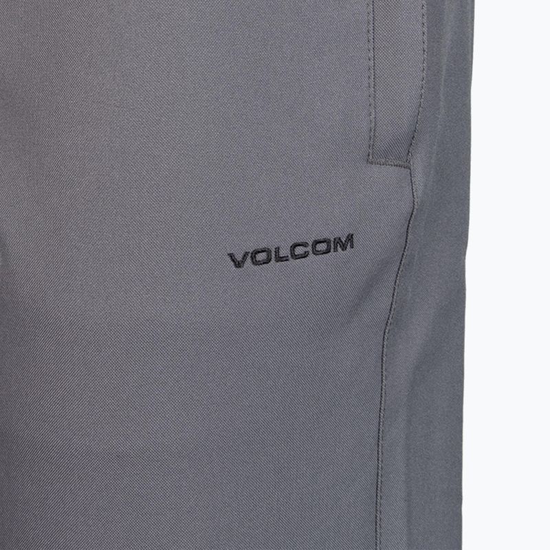 Pantaloni de snowboard pentru bărbați Volcom Freakin Snow Chino gri G1351912-DGR 3