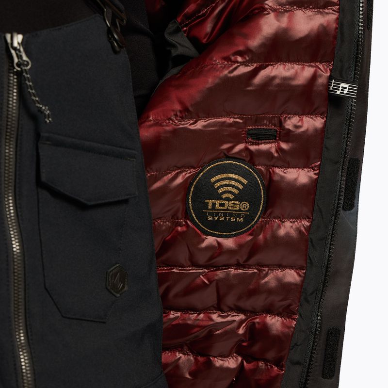 Jachetă de snowboard pentru femei Volcom Pine 2L Tds Inf negru-albastru H0452208-BTD 8