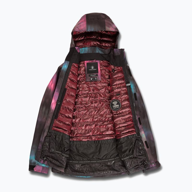Jachetă de snowboard pentru femei Volcom Pine 2L Tds Inf negru-albastru H0452208-BTD 11