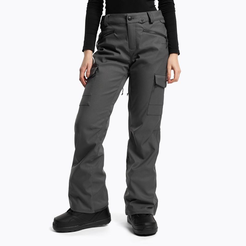 Pantaloni de snowboard pentru femei Volcom Grace Stretch gri H1352204-DGR