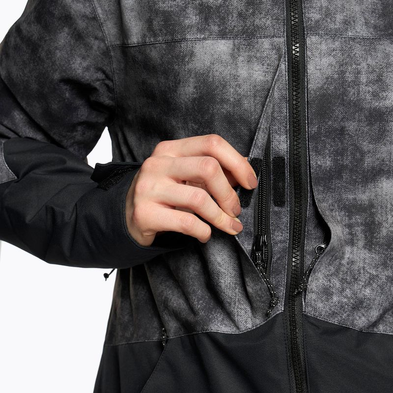 Jachetă de snowboard pentru femei Volcom Strayer Ins negru H0452211-ABK 7