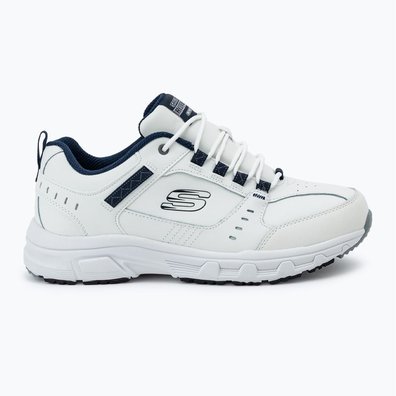 Încălțăminte pentru bărbați SKECHERS Oak Canyon Redwick white/navy 2