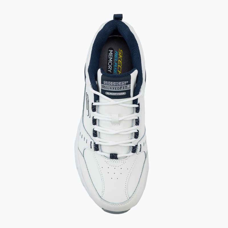 Încălțăminte pentru bărbați SKECHERS Oak Canyon Redwick white/navy 5