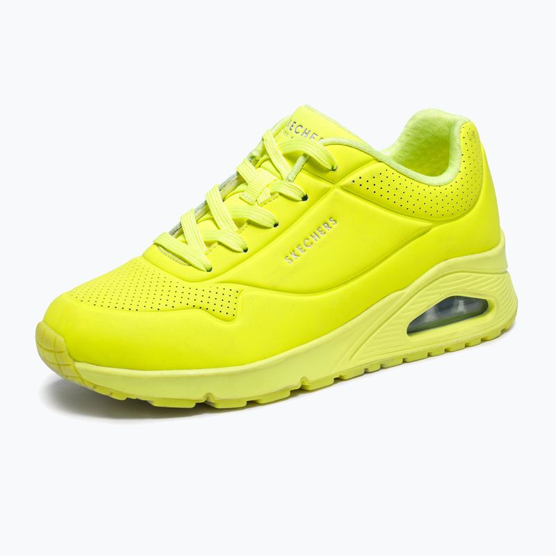 Încălțăminte pentru femei SKECHERS Uno Night Shades yellow 4