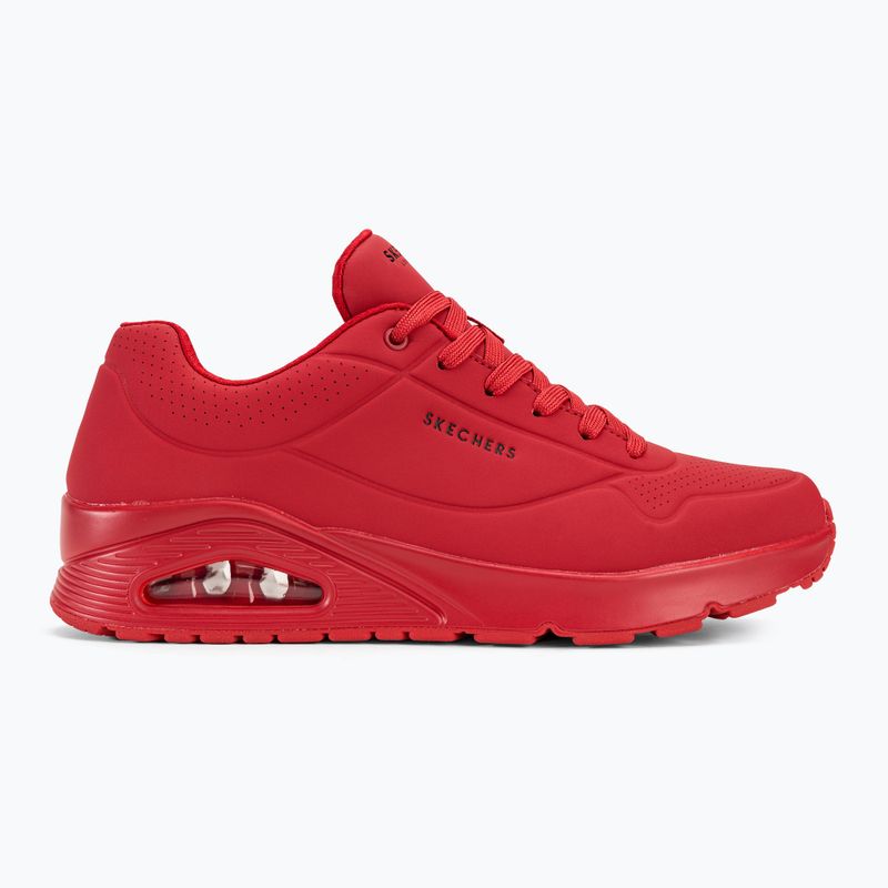 Încălțăminte pentru bărbați SKECHERS Uno Stand On Air red 3