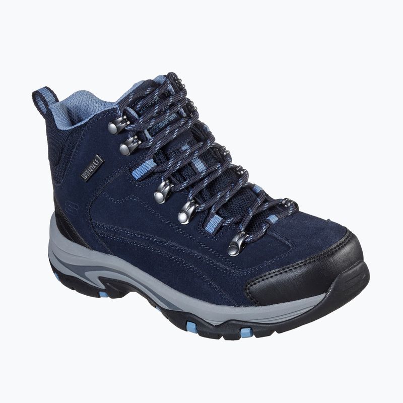 Cizme de drumeție pentru femei SKECHERS Trego Alpine Trail navy/gray 7