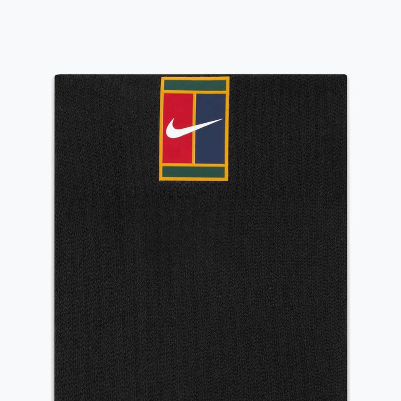 Șosete Nike Court Multiplier Max 2 perechi black/black 4