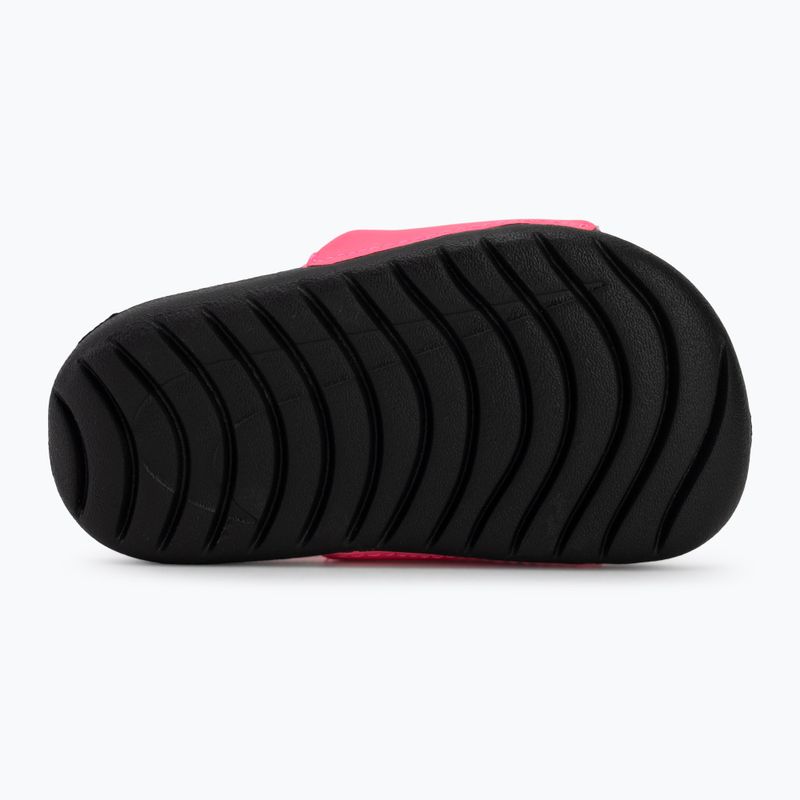 Șlapi pentru copii Nike Digital coffee pink/black/white 4