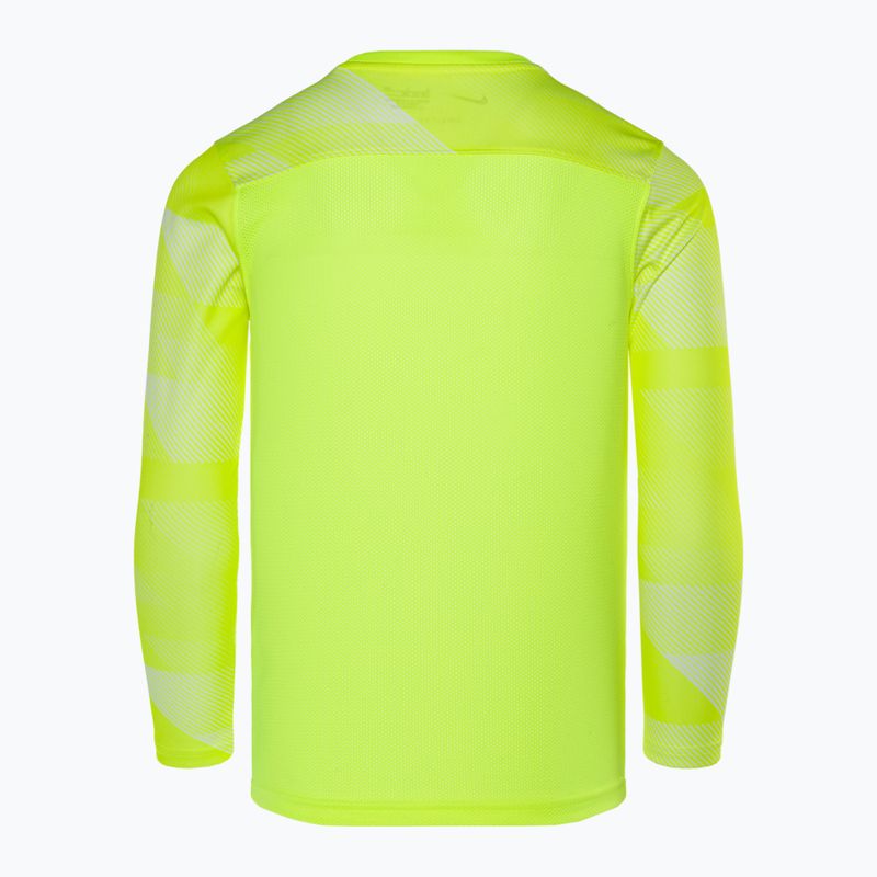 Tricou de portar pentru copii Nike Dri-FIT Park IV Goalkeeper volt/white/black 2