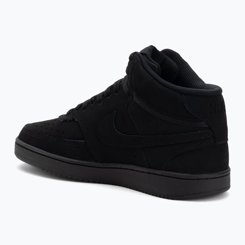 Încălțăminte pentru bărbați Nike Court Vision Mid black/black/black 3