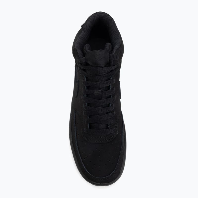 Încălțăminte pentru bărbați Nike Court Vision Mid black/black/black 5
