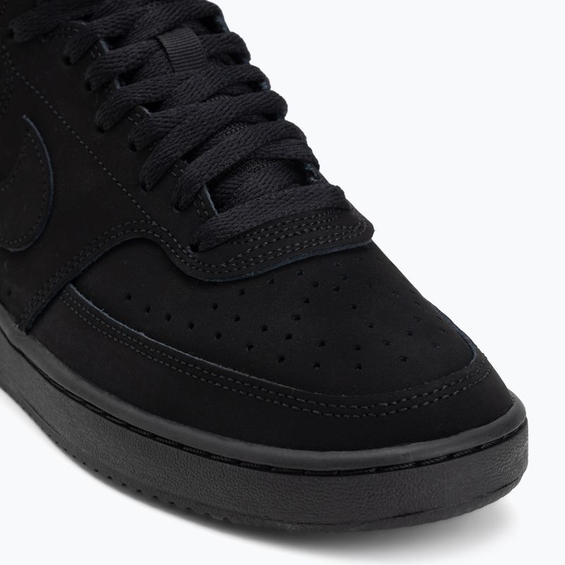 Încălțăminte pentru bărbați Nike Court Vision Mid black/black/black 7