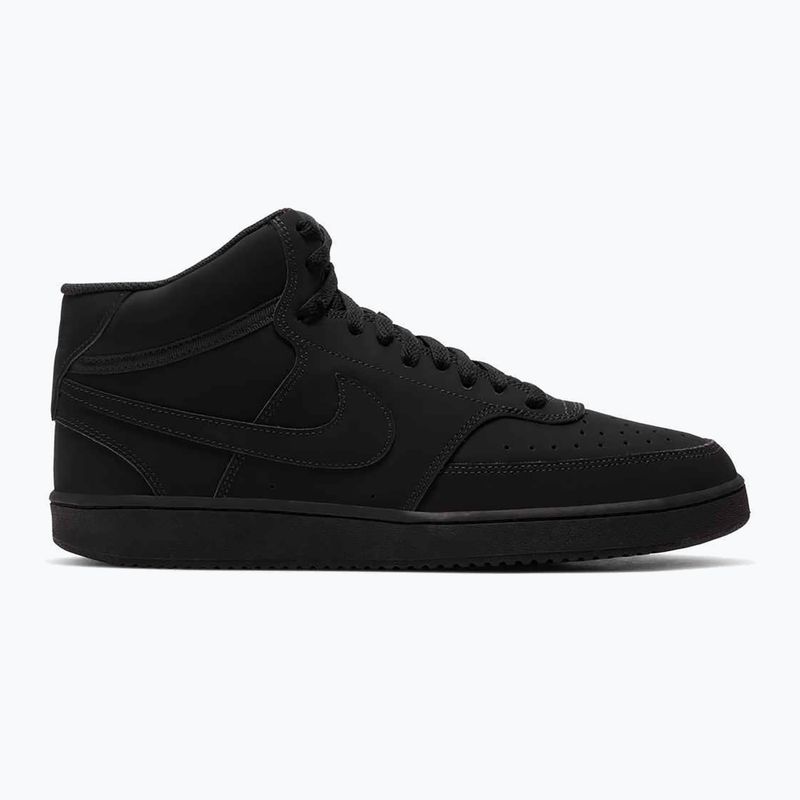Încălțăminte pentru bărbați Nike Court Vision Mid black/black/black 8