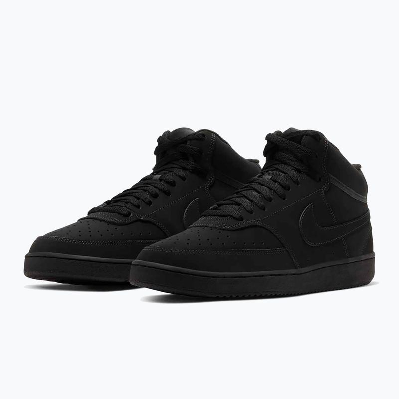Încălțăminte pentru bărbați Nike Court Vision Mid black/black/black 10