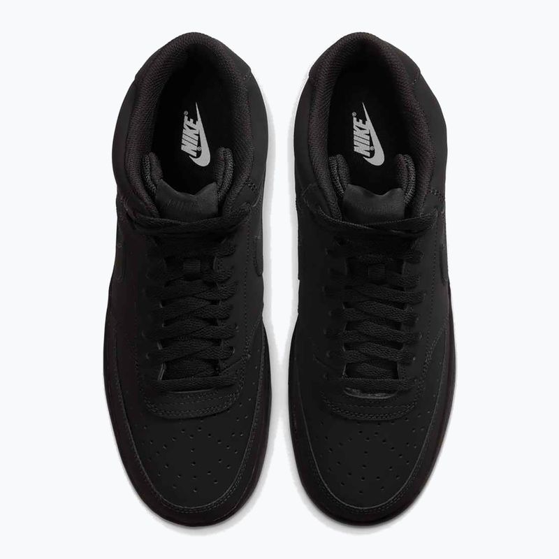 Încălțăminte pentru bărbați Nike Court Vision Mid black/black/black 13