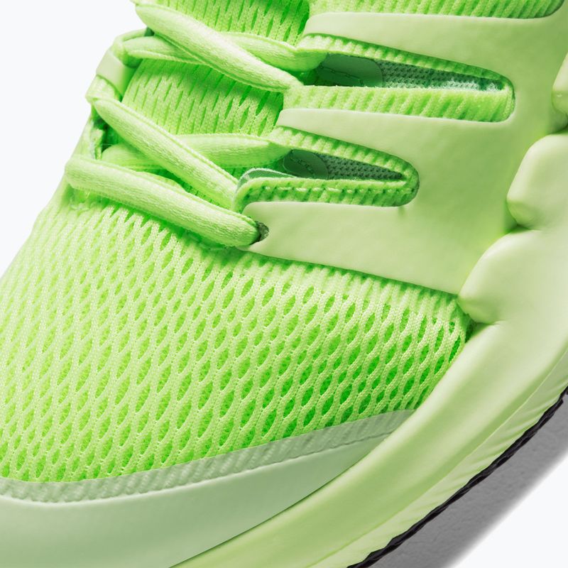 Încălțăminte de tenis pentru copii Nike Court Vapor X Jr ghost green/barely volt/blackened blue 8
