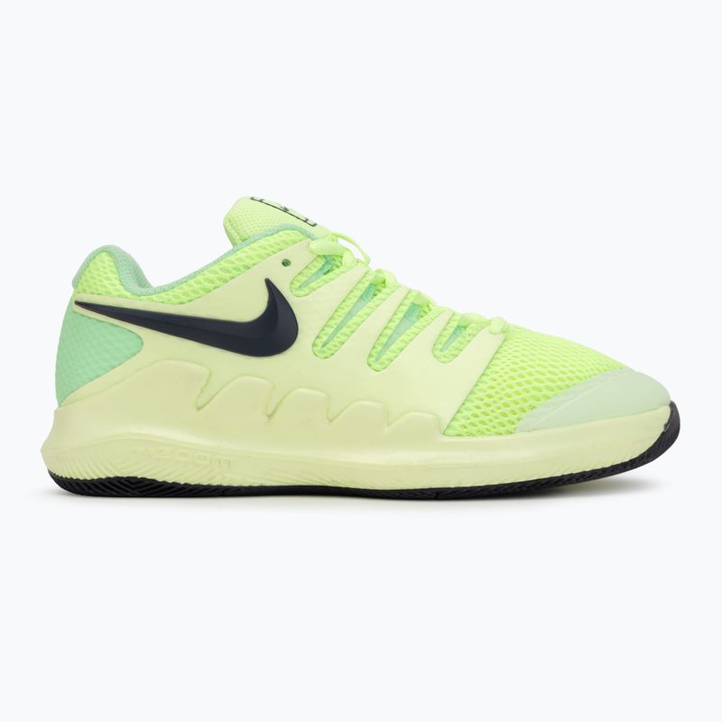 Încălțăminte de tenis pentru copii Nike Court Vapor X Jr ghost green/barely volt/blackened blue 2