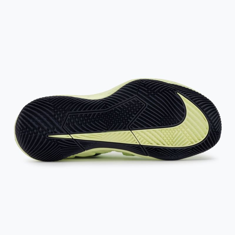 Încălțăminte de tenis pentru copii Nike Court Vapor X Jr ghost green/barely volt/blackened blue 4
